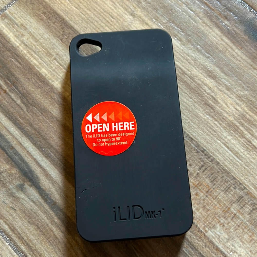 iLid MK-1 Phone Case with Interior Credit Card/ID Compartment & Money Clip